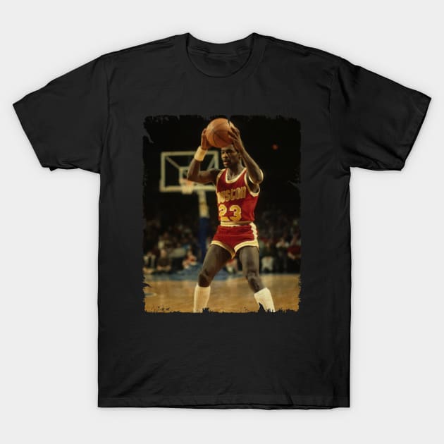 Calvin Murphy /// Calvin Murphy Vintage Design Of Basketball /// 70s T-Shirt by Statman Sports